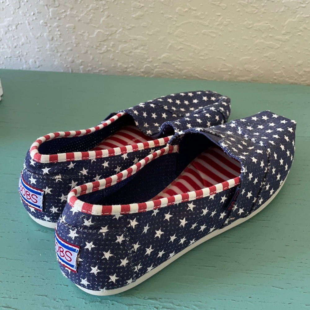 Brand new Red White & Blue bob slides